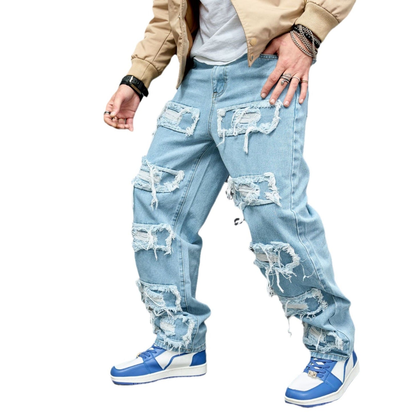 MetroFlex™ Men's Worn Stretch Slim Fit Jeans – Timeless Fit & Modern