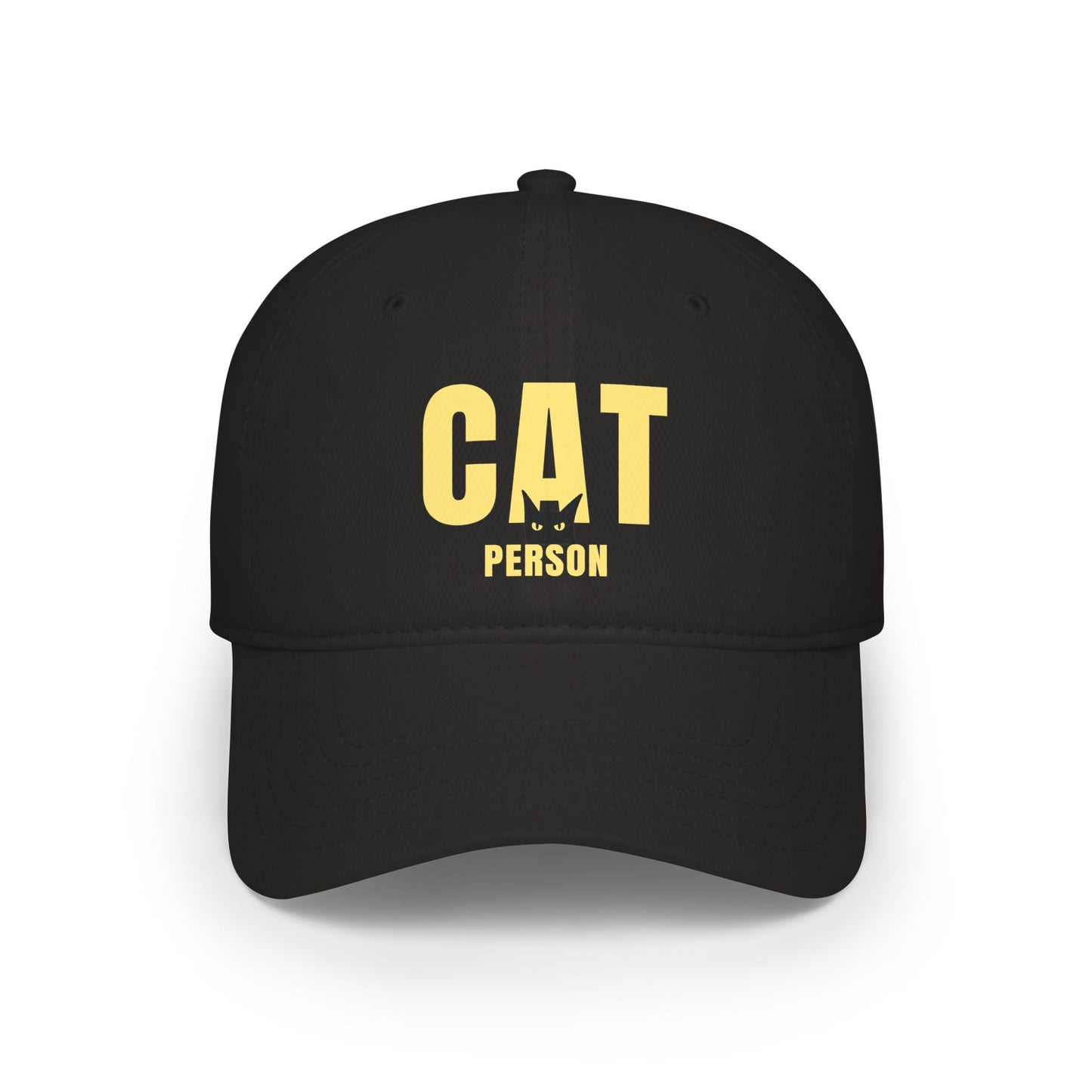 Cat Person baseball cap