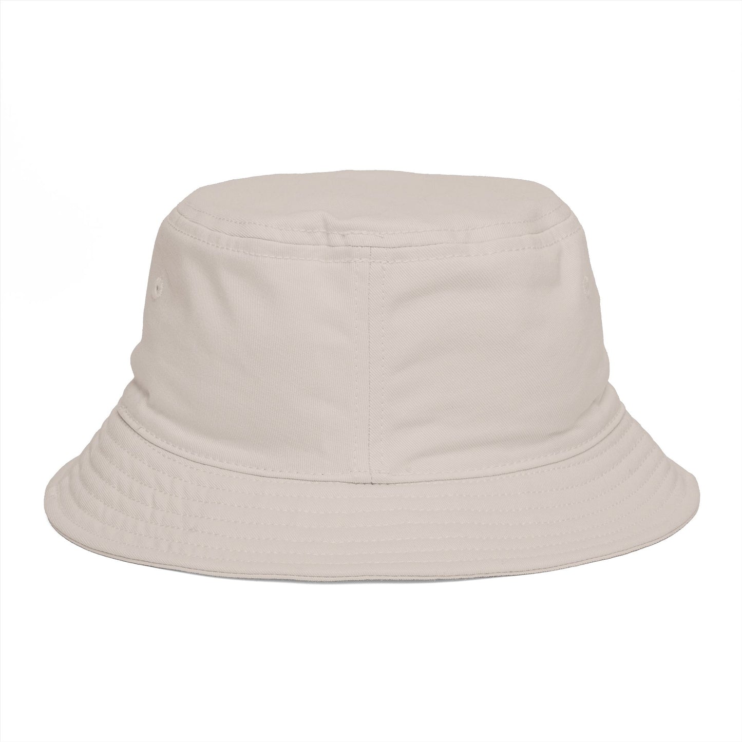 Equestrian Ink Bucket Hat — Black Horse Head Graphic