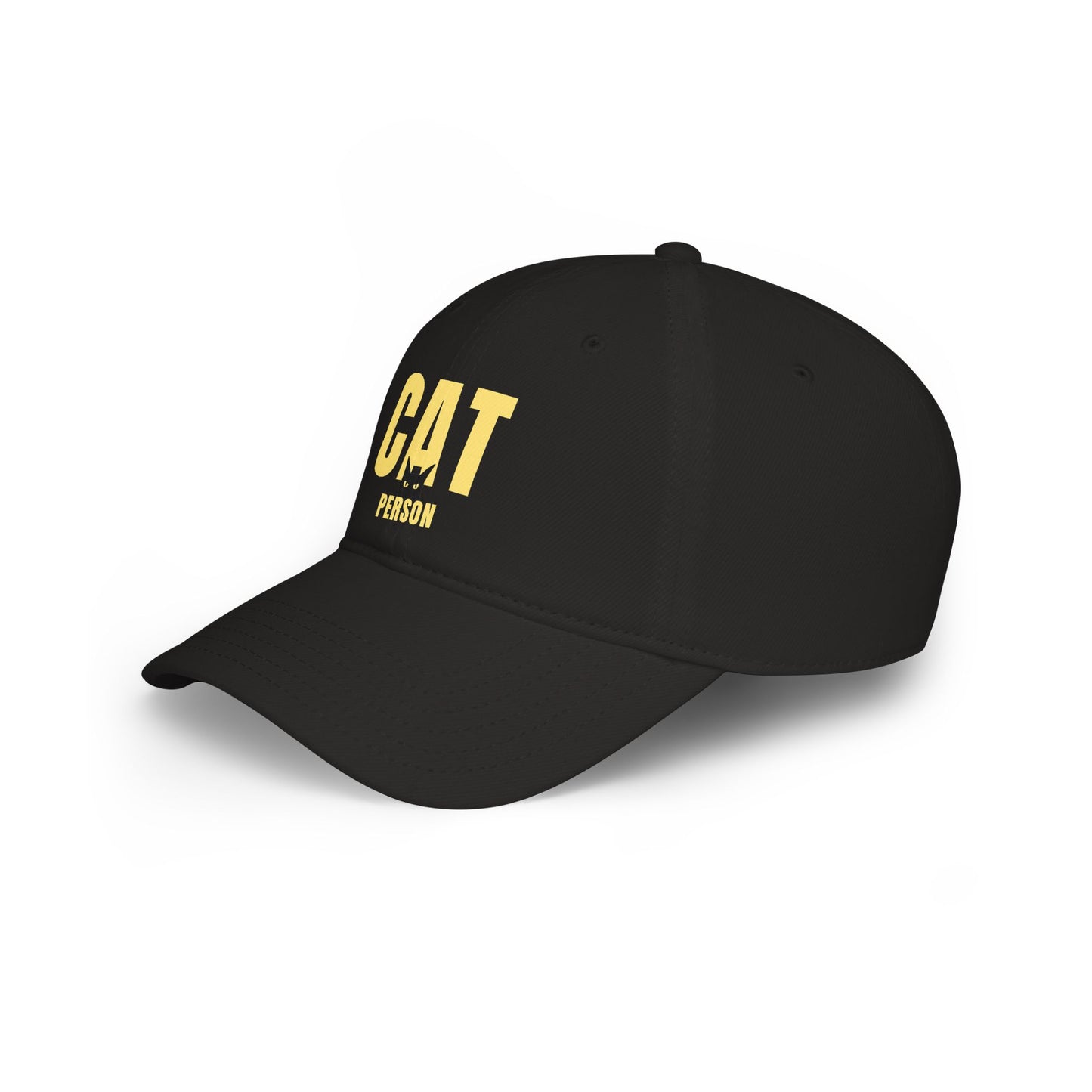 Cat Person baseball cap