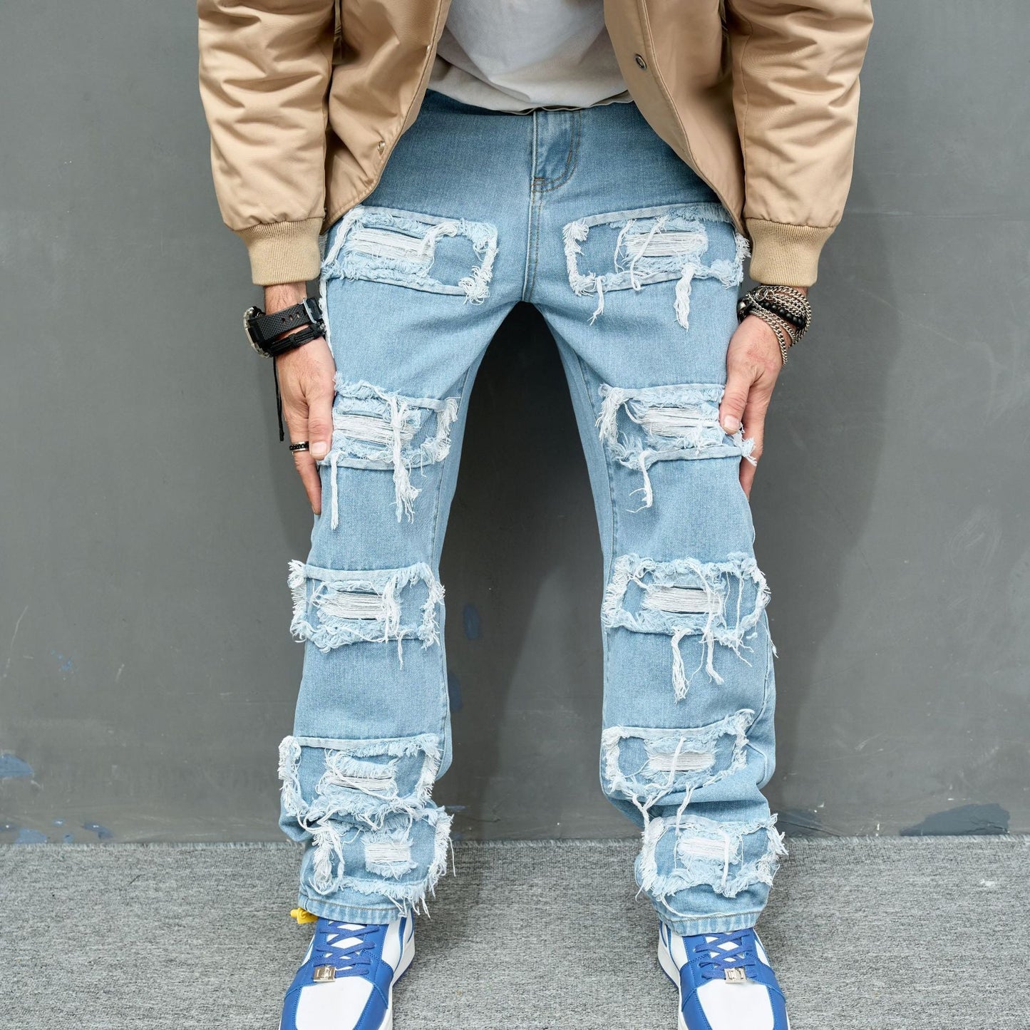 MetroFlex™ Men's Worn Stretch Slim Fit Jeans – Timeless Fit & Modern